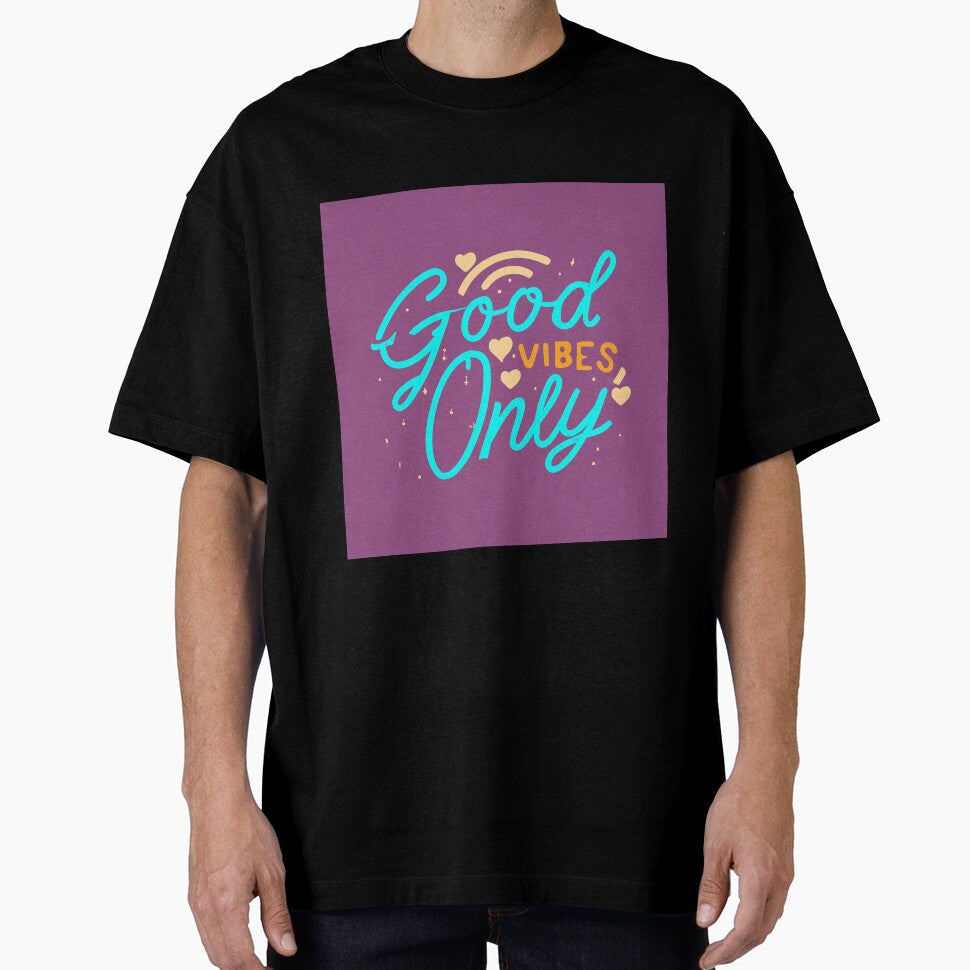 Copy of Positive Vibes Typography: Wear Good Vibes Only by TrendyArtInk