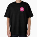 Amp Crypto Token Logo Pink Circle Icon by achristiaf