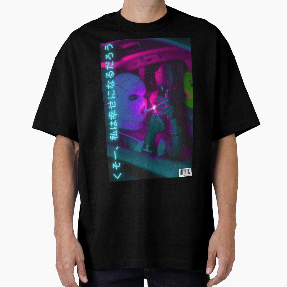 Fuck that, I’m going to be happy in Japanese street vibe by VantaTheArtist