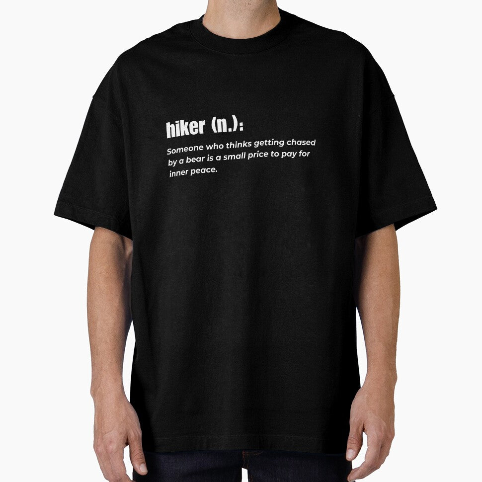 Hiker Jokes Funny T-Shirt for hiking boys and girls by Gracjan Mikitin