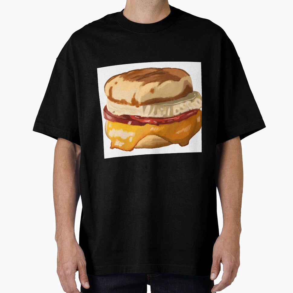 Breakfast Muffin - Egg Cheese Tomato Muffin by BunnyBizarre