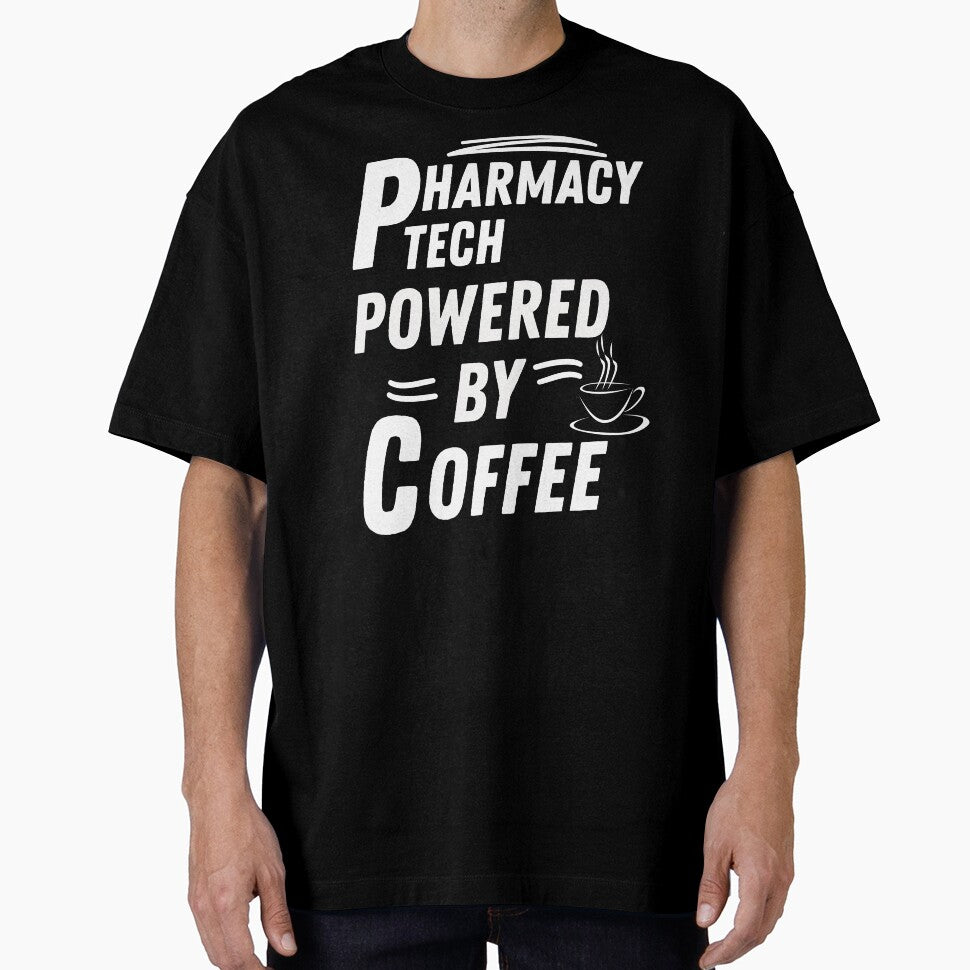 Pharmacy tech powered by coffee by annoying-shirts