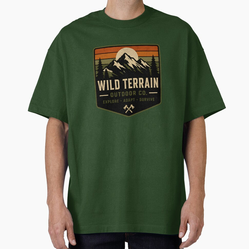 Wild Terrain Vintage Outdoor Badge by Jackson2288