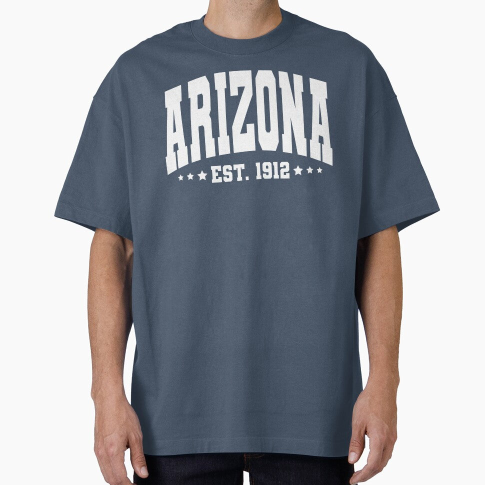 Vintage Arizona State Shirt for dad & mom, 4th of July USA Gift, Retro Arizona Mug, Travel & Game Day Vibes, Arizona Soccer Fan , Independence Day Arizona Sticker, Cool State Gift Idea by Noe Mill