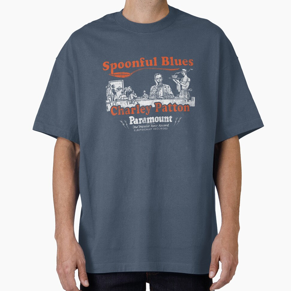 Charley Patton : Classic Blues from Paramount Records light print no frame by GenXTees