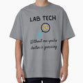 Lab tech without me your doctor is guessing funny  sticker,med tech sticker by medoutfits