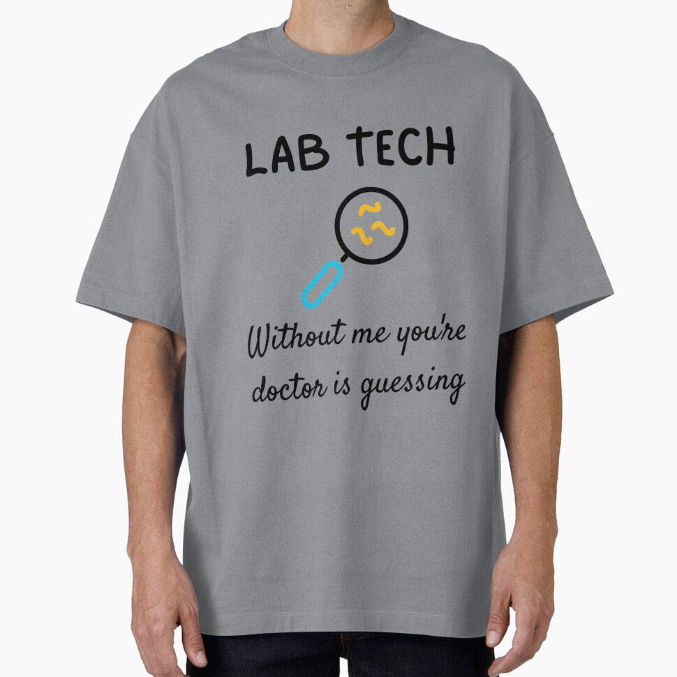 Lab tech without me your doctor is guessing funny  sticker,med tech sticker by medoutfits