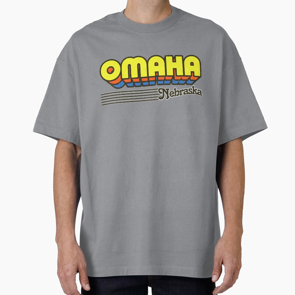 Omaha, Nebraska | Retro Stripes by retroready