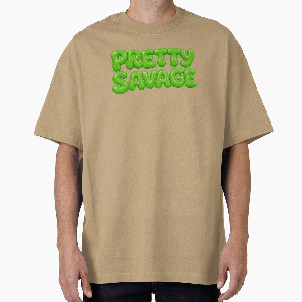 Pretty Savage Neon Sticker by tviyluv