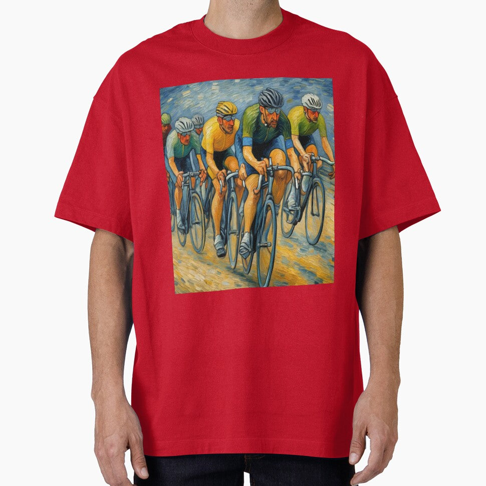 "Thrilling Cycling Race: Pedaling Towards Victory" by Artisticanvas