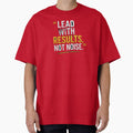 Lead With Results, Not Noise - Motivational Quote Design by Printoria365