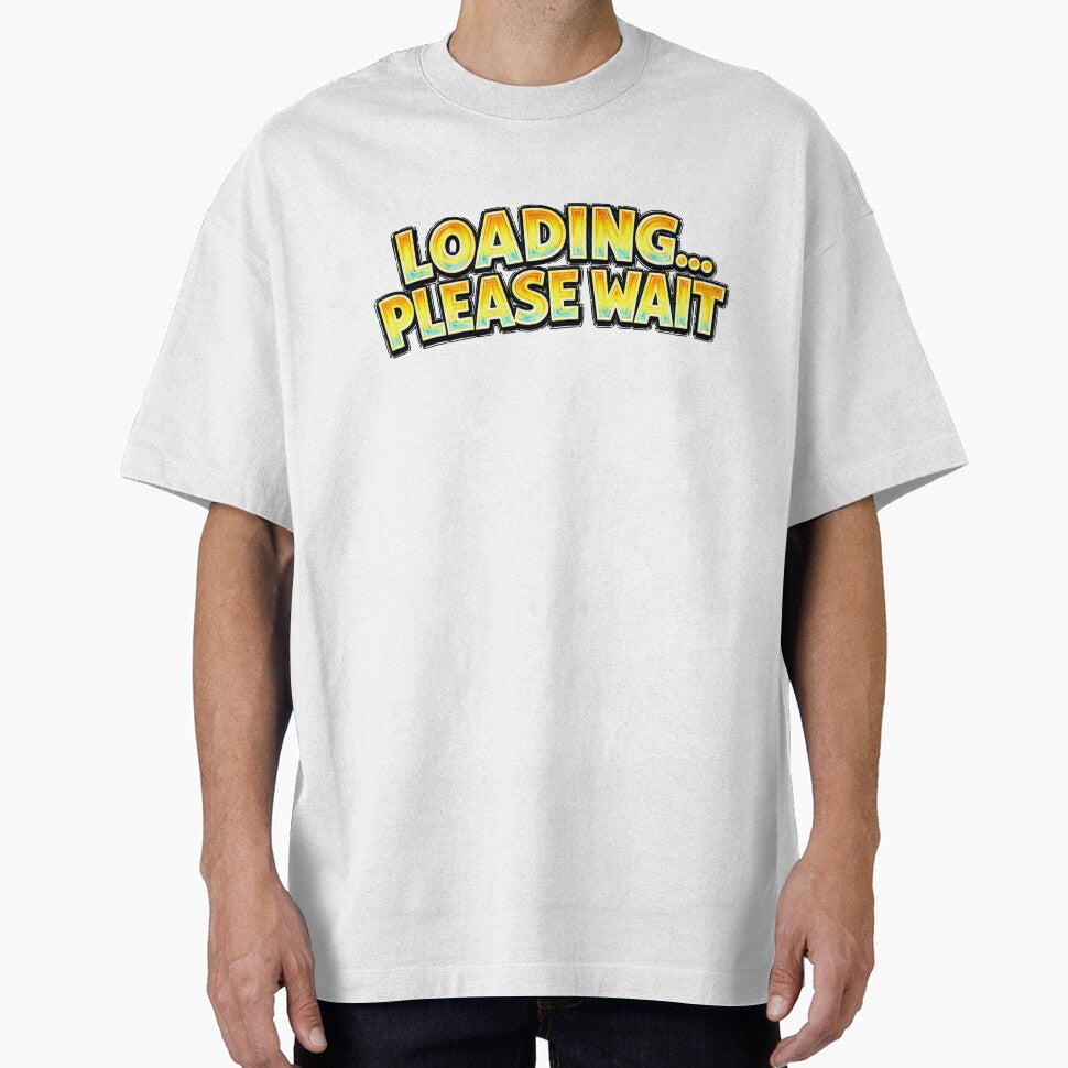 LOADING... PLEASE WAIT – hand drawn childlike typography by Mac Sketches