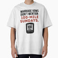 Marriage Vows Didn't Mention 100-Mile Sundays. | funny cycling Tee by Pedal & Pace
