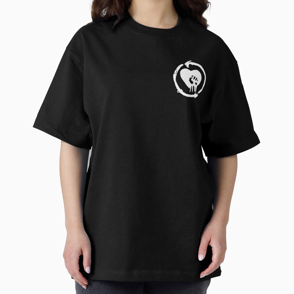 Simple Heart Fist Rise Against by ZikPrints
