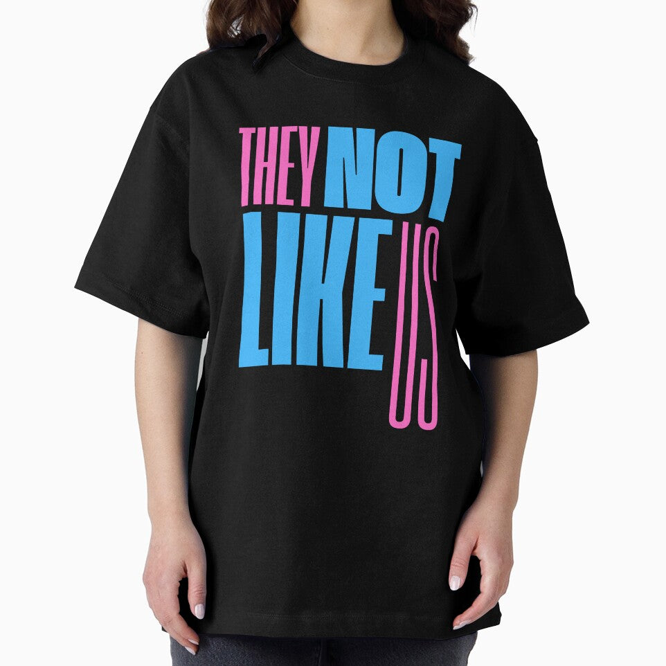 They Not Like Us Bold Statement Art by FamousArtDesign