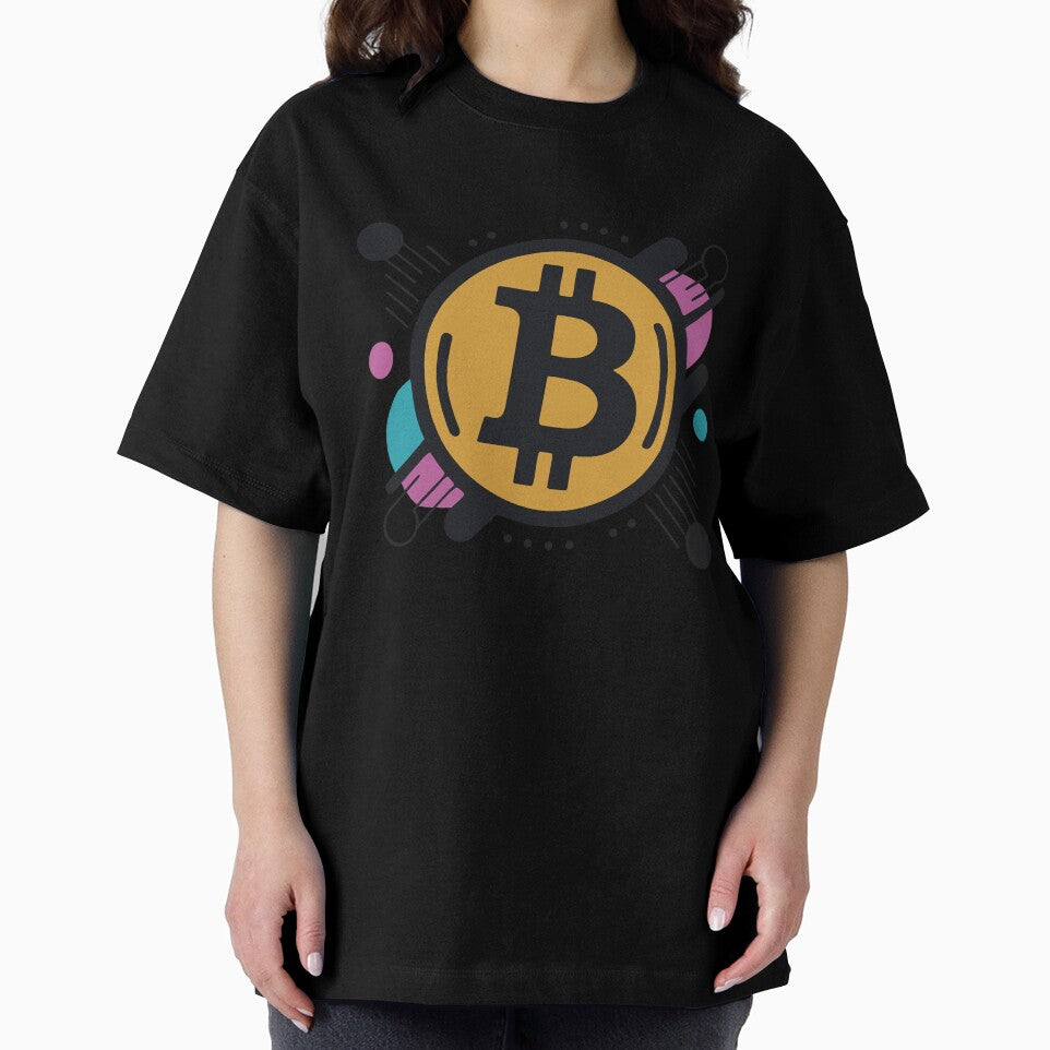 Bitcoin Pop Art - Vibrant Crypto Coin Design by cabana.space