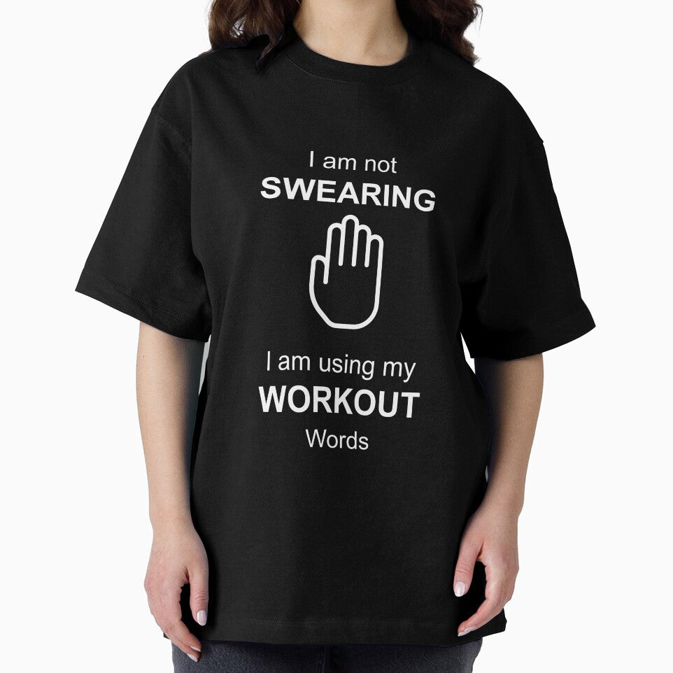 Im not swearing I am using my workout words, Clothing, Fitness Motivation, Workout words. by Myartbeyours