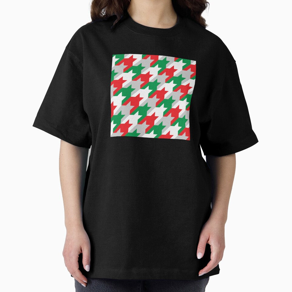 Holiday Houndstooth by curtjankadesign