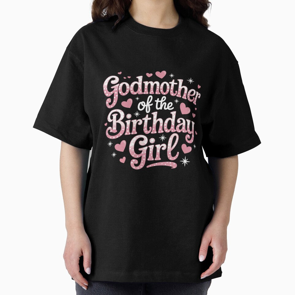 Godmother Of The Birthday Pink Girl Matching Family by VerseFarm