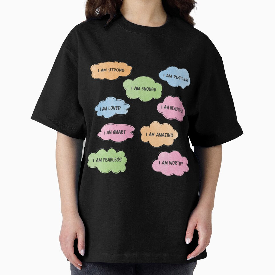 Copy of Сolorful watercolor clouds with positive affirmations by NataliaVVV