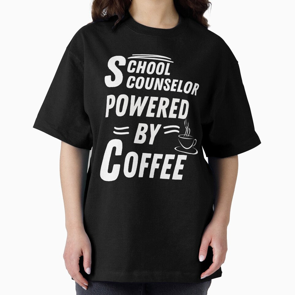 School counselor powered by coffee by annoying-shirts