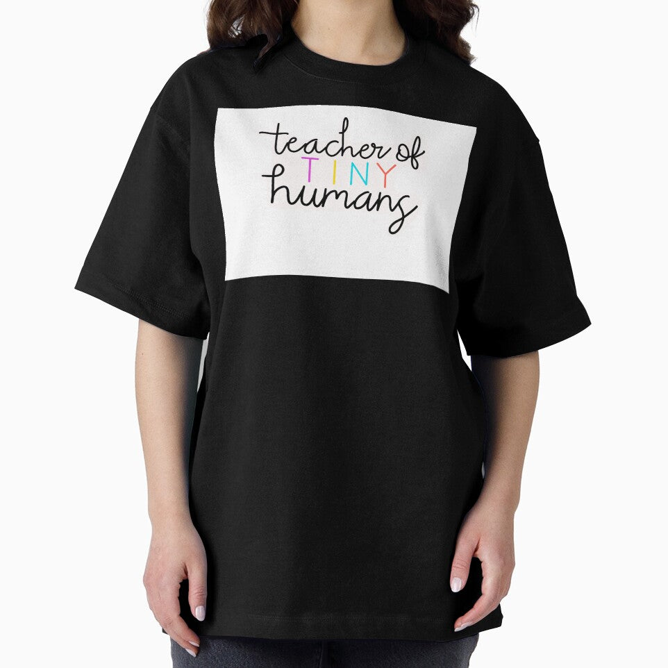 Teacher of Tiny Humans Hand-lettered Quote for Teachers by WildeandCo