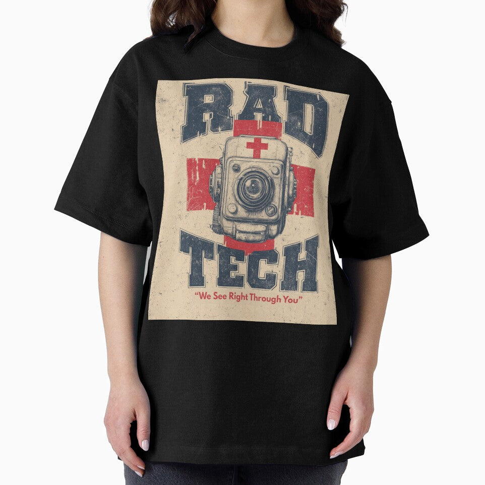 Rad Tech – We See Right Through You | Vintage X-Ray Tech Shirt by Off-Season Ink