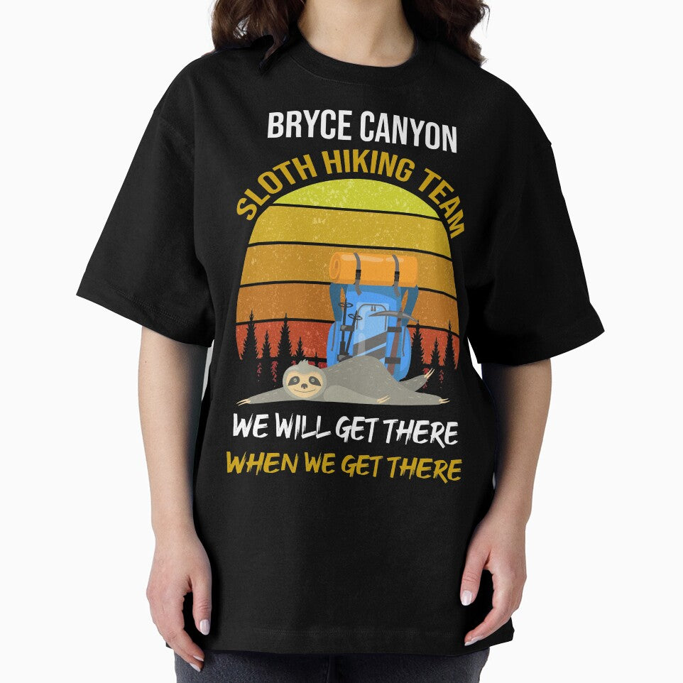 Bryce Canyon Sloth Hiking Team We Will Get There When We Get There by WhiteTears