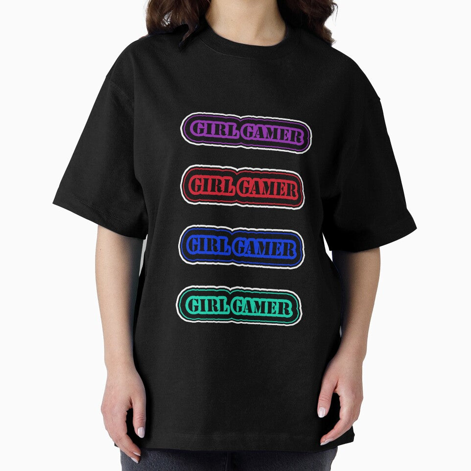 Girl Gamer Words Colorful Girl Gamer Text 2 of 4 by Beachy