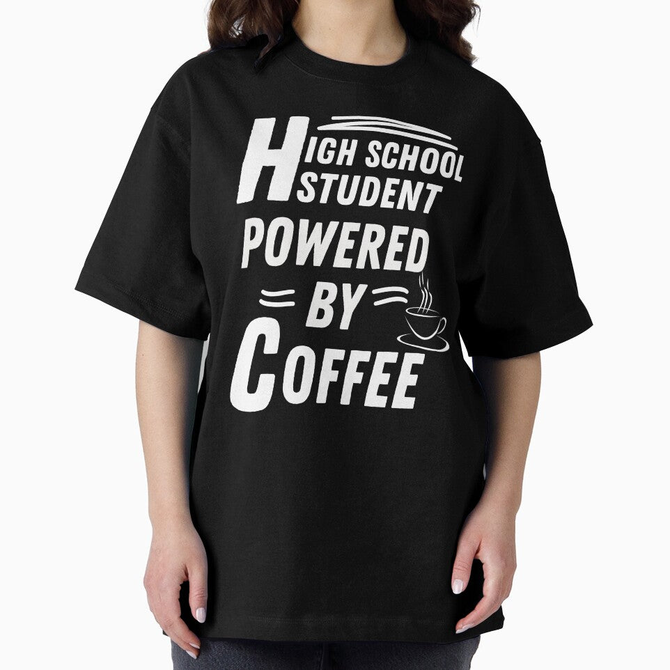 High school student powered by coffee by annoying-shirts
