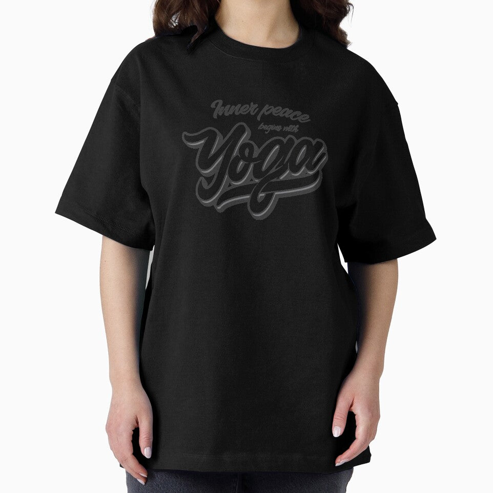 Inner peace begins with yoga by csoDesign