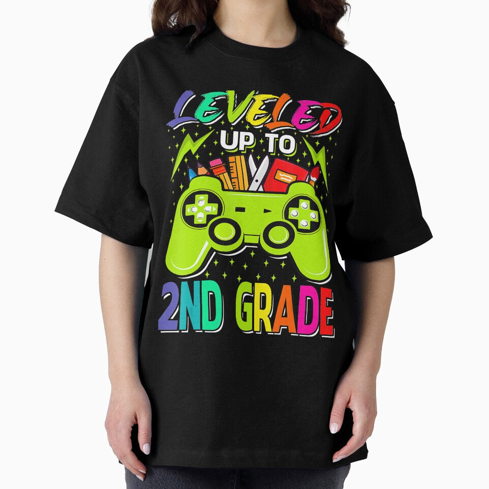 Leveled Up To 2nd Grade Gamer Back To School First Day by Brigitte98