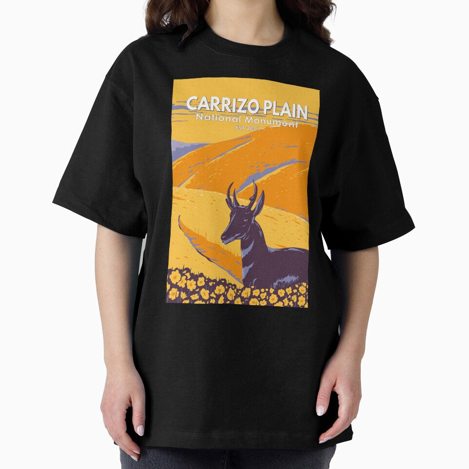 Carrizo Plain National Monument California Vintage by KrisSidDesigns