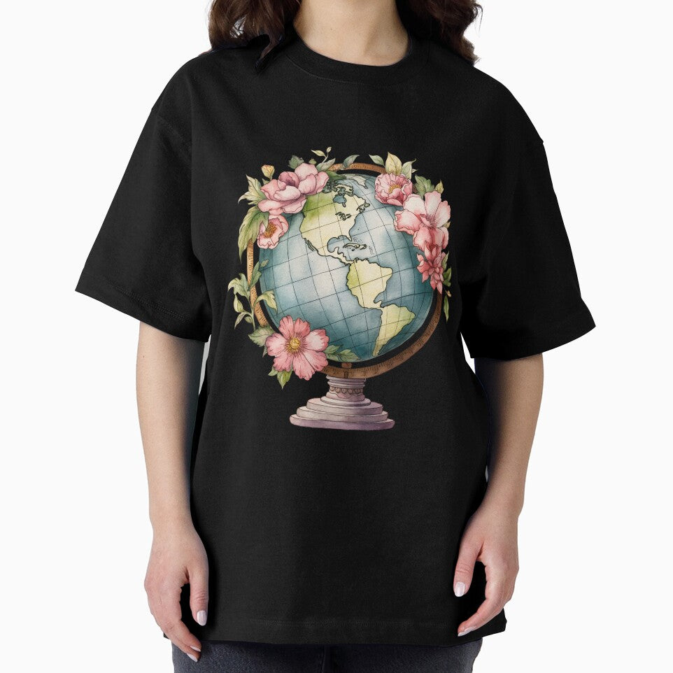 Back to school floral globe by PawsandPages