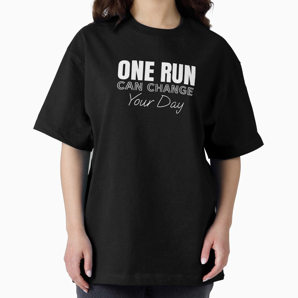 One run can change your day by Minimalist Quotes and Sayings