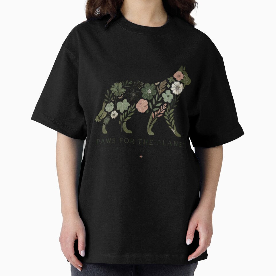 Floral Dog Promoting Green Living and Sustainability by yuxin2009