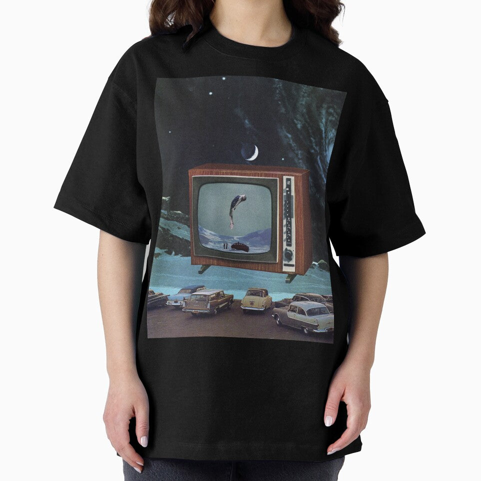 Cosmic Drive-In Collage Art by PossessedStudio