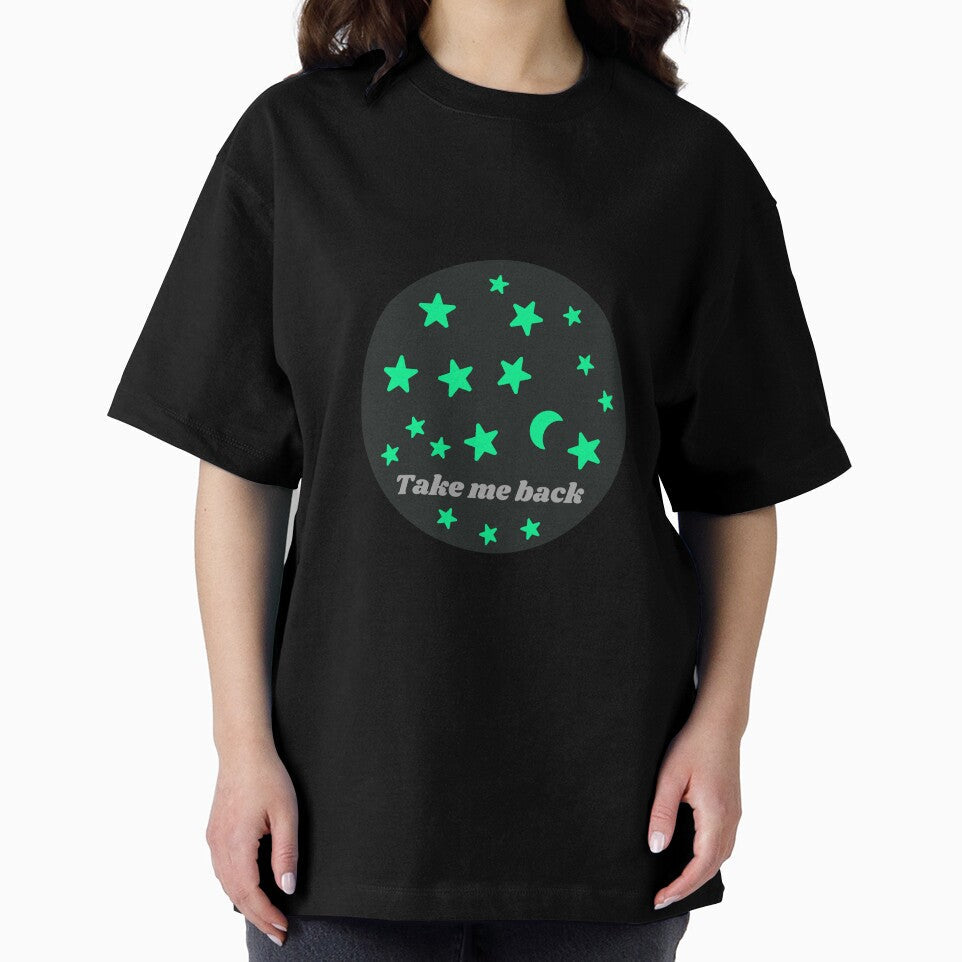 90's Nostalgia Glow In The Dark Ceiling Stars Funny by ChloeLovesColor Unisex , , , Long Sleeve Tee