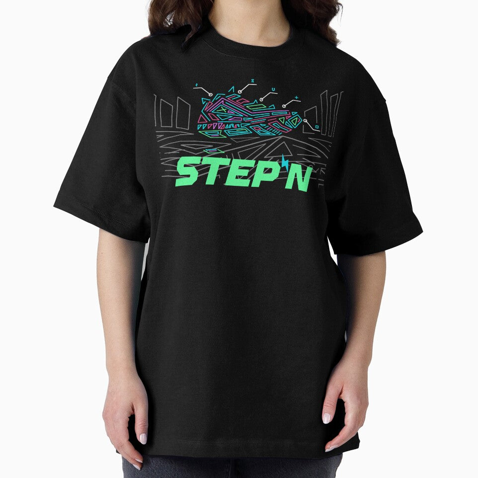 STEPN Logo - Move to Earn | Trending Crypto | Green Metaverse | Green Satoshi Token by EngineersArt