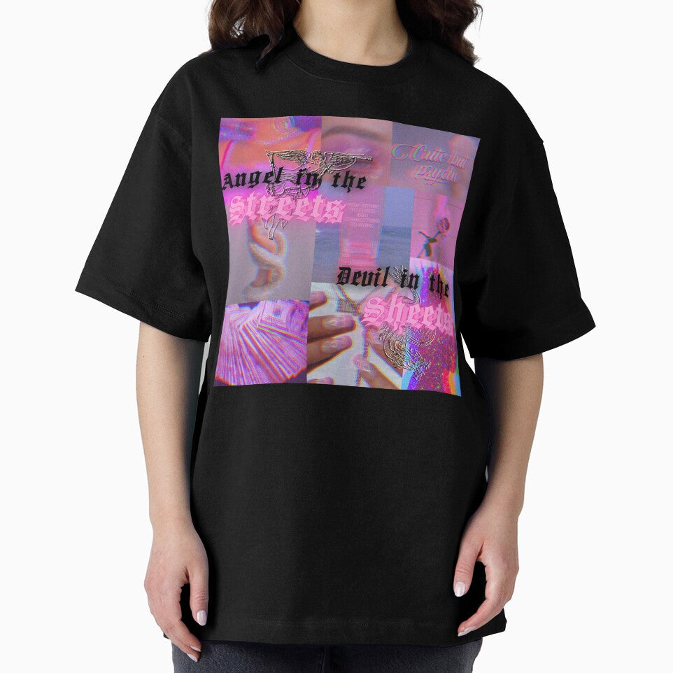 Angel in the streets, Devil in the sheets y2k vibe collage by VantaTheArtist