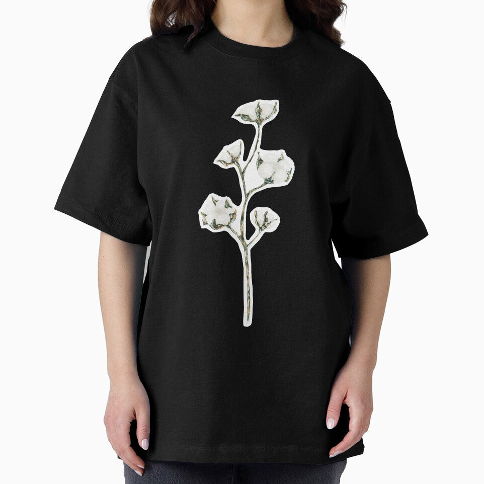 Watercolour Cotton Flowers / Cotton Plant by CaitlinCalling