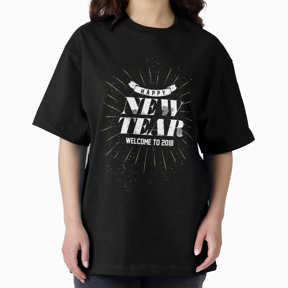 Happy New Year | Welcome 2018 T-Shirt for Men and Women by AllStarMerch