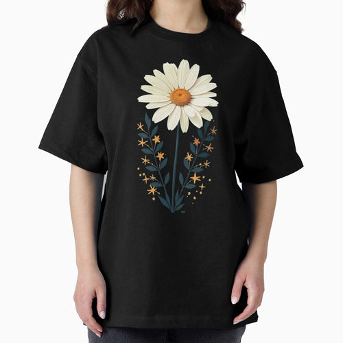 60s daisy design retro flower classic tshirt by anandsiva2703