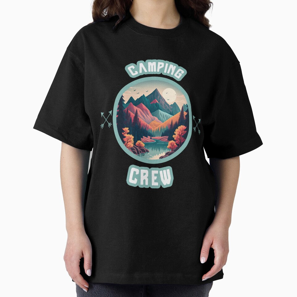 Camping Crew Outdoor Sunset Summer Camp by smartrocket