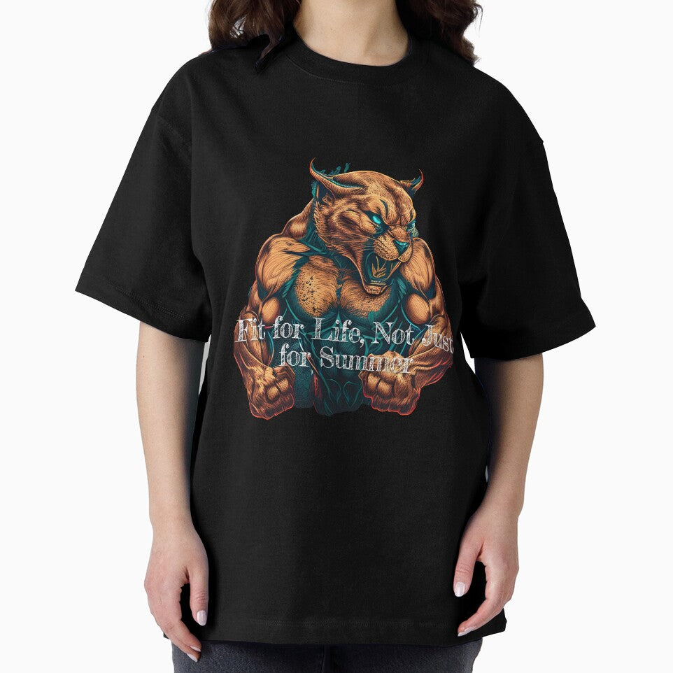 Fit for Life, Not Just for Summer_Bodybuilding Fitness Gym Workout Exercise Merch Print Desgin by tengamerx