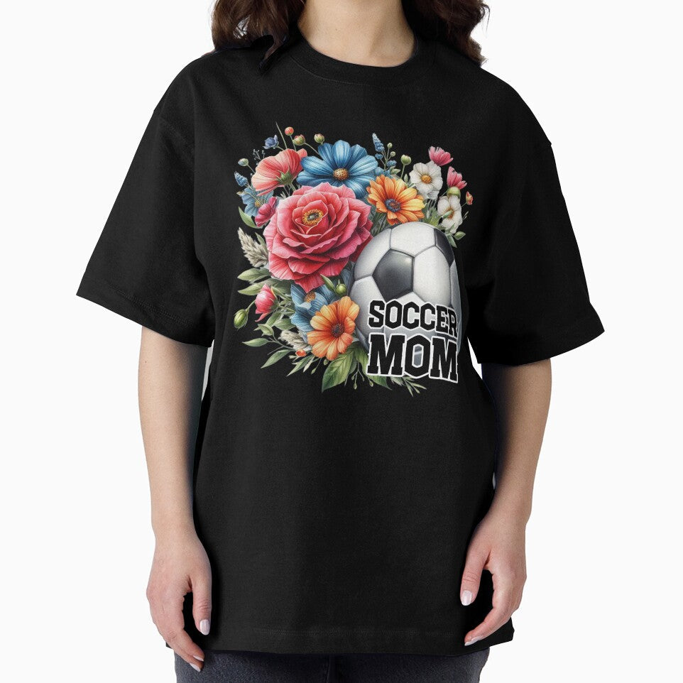 Soccer Mom, Flowers by deniz kaya Unisex , , , Long Sleeve Tee