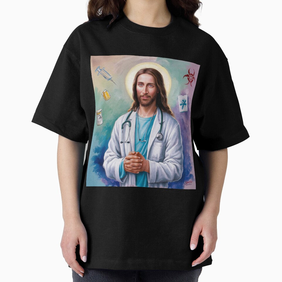 'DR JESUS FUNNY". JESUS WATERCOLOUR PAINTING by Obinne