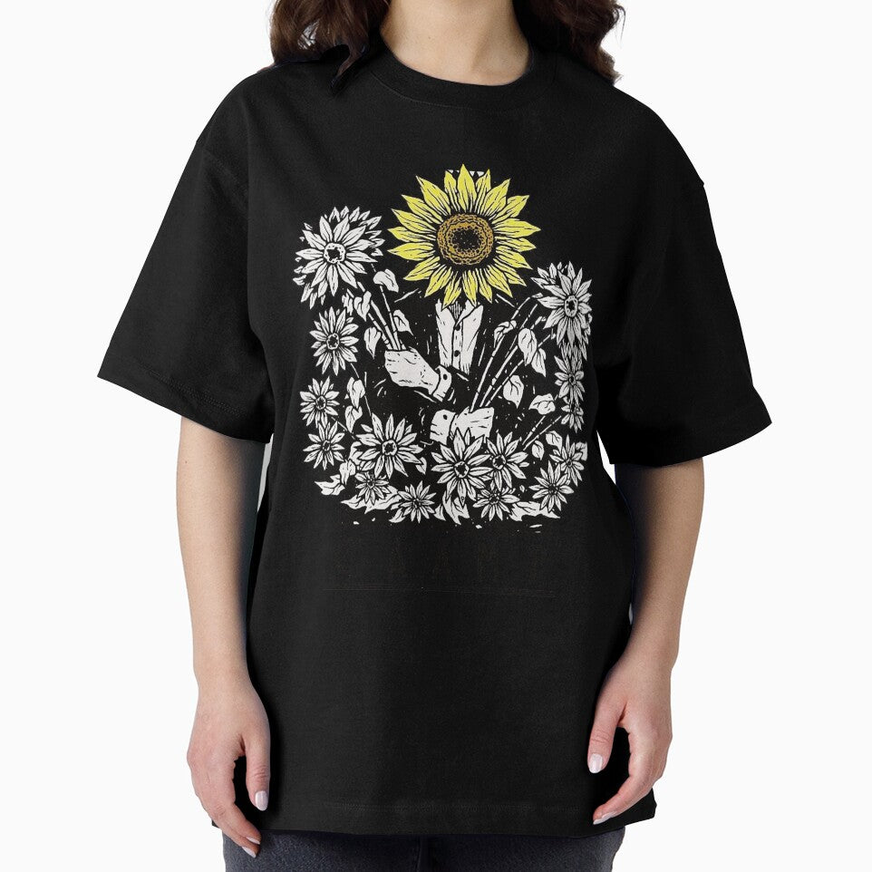 flowers yellow Oversized by Paizjamyiah