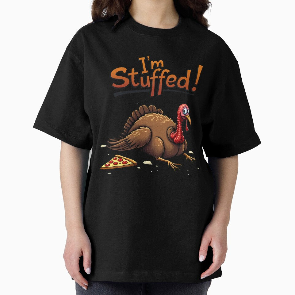 I'm Stuffed. Overeaten turkey. by twisted-dot
