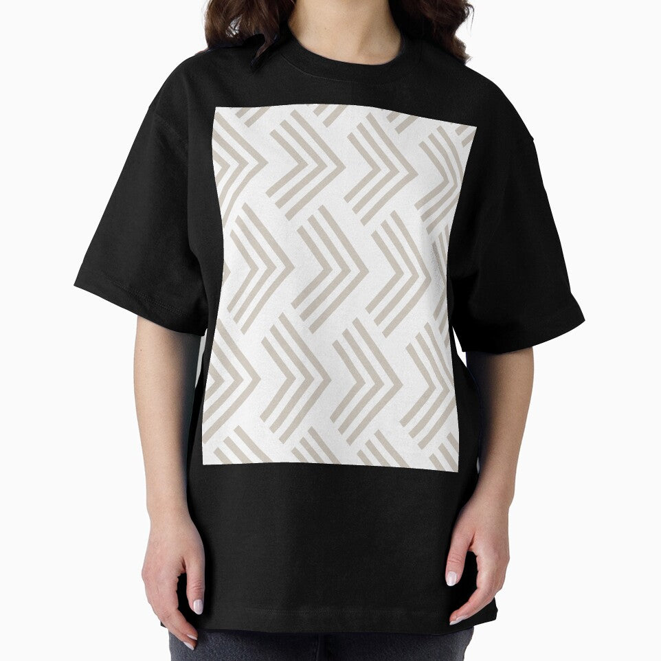 Tan and White Art Deco Chevron Rhombus Pattern Coordinates w/ Dutch Boy 2022 Popular Color Warmed Silver 440-1DB - Colour Trends - Hue by ColorOfTheYears